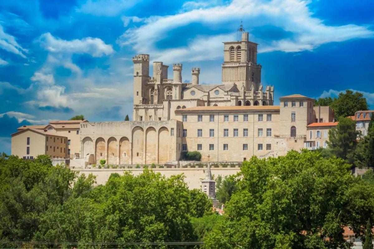 T2 Cathedrale & Torre Ventosa - Central - Clim - Wifi - Balcon - Free Parking Sur Demande Безьє Екстер'єр фото